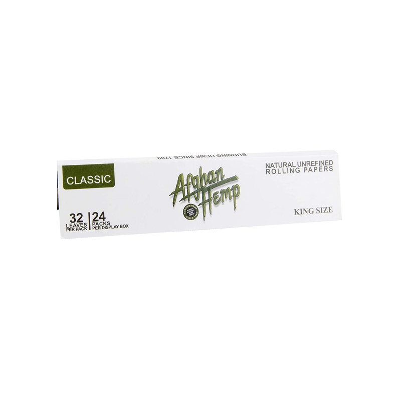 AFGHAN HEMP CLASIC KING SIZE ROLLING PAPER