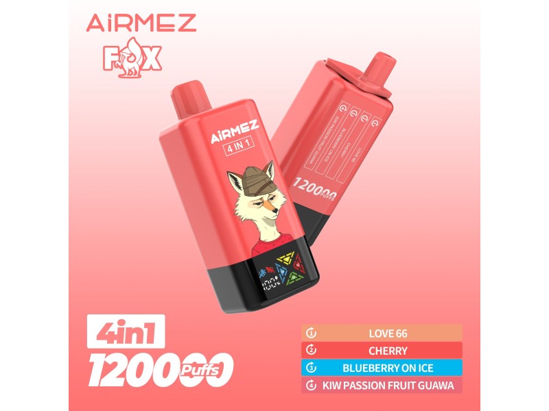 AIRMEZ FOX 4 IN 1 120K DISPOSABLE