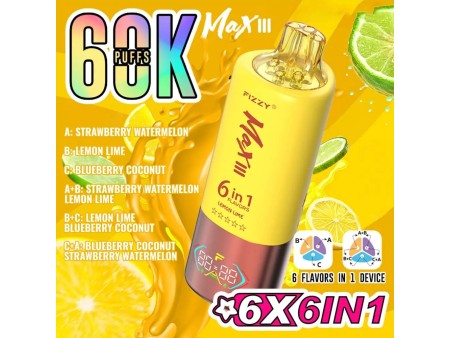 MAX III 60K 6 IN 1 DISPOSABLE