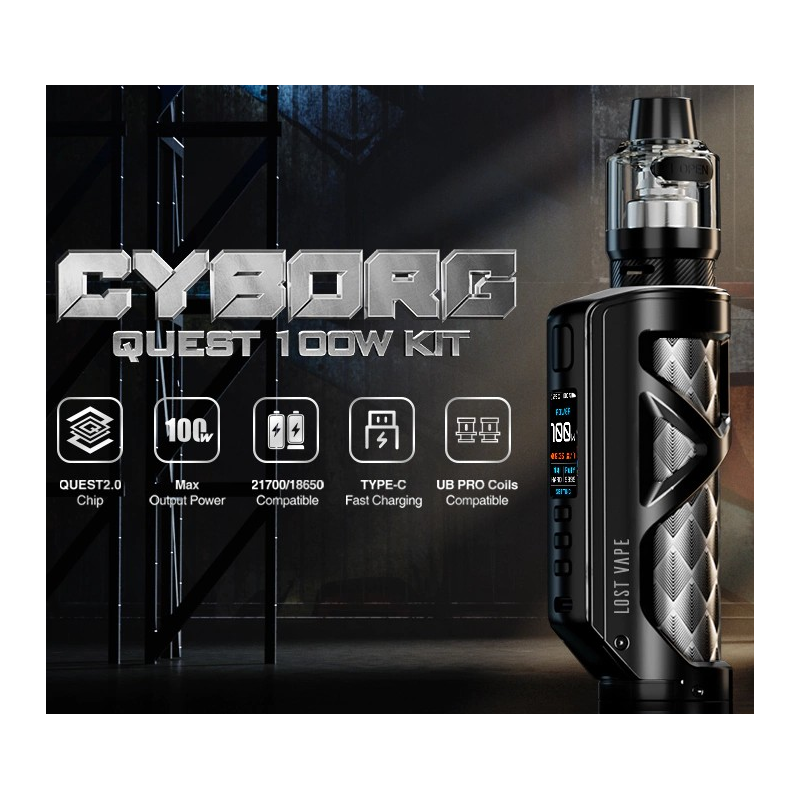 LOST VAPE CYBORG QUEST 100W KIT