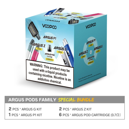 VOOPOO ARGUS POD FAMILY BUNDLE